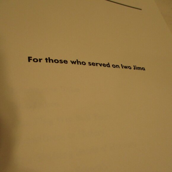 Iwo Jima Medium Red White Blue Black Graphic Reading Book - Picture 4 of 10